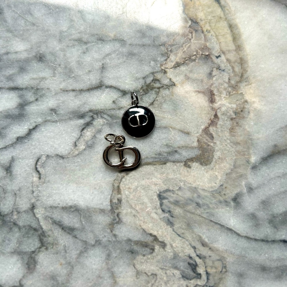DIOR Charms - Silver - Set of 2!!!!